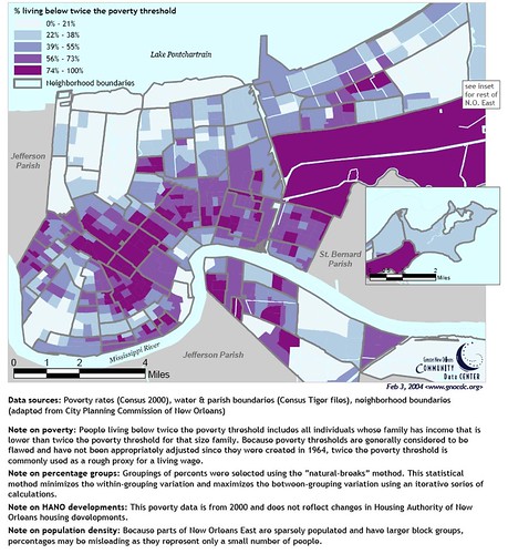 New Orleans Poverty Map