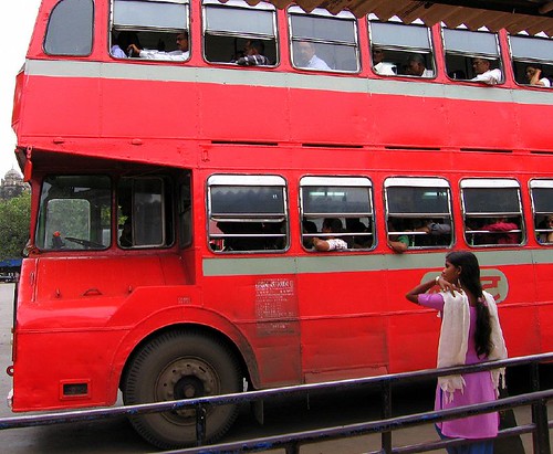 B.E.S.T Double Decker Bus Bombay