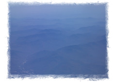 mtns. from plane