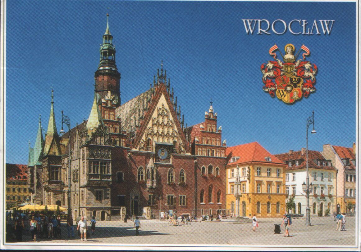 Wroclaw PostCrossing postcard