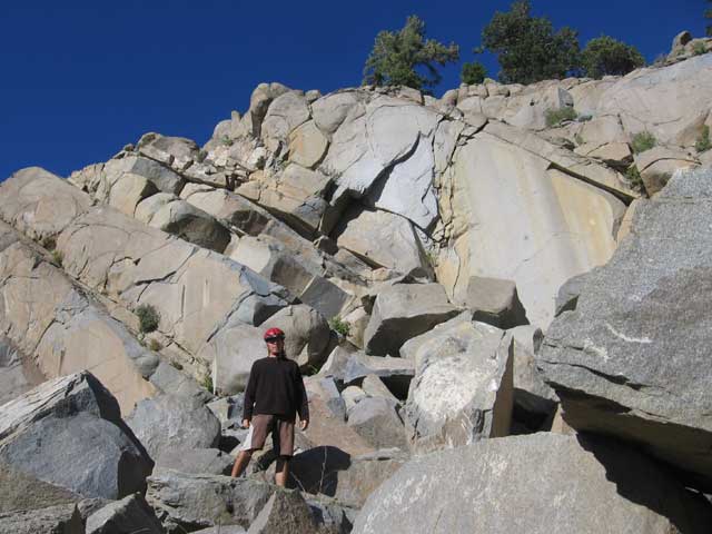 me and some rocks
