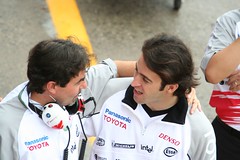 Zonta, TOYOTA's 3rd driver (right)