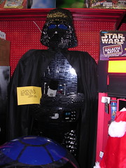 Darth Vader out of Legos