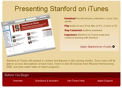 Stanford iTunes