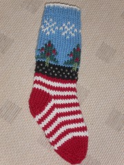 Mini Christmas stocking