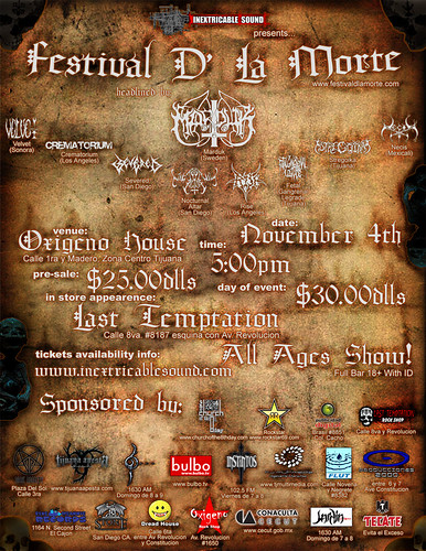 flyer del festival