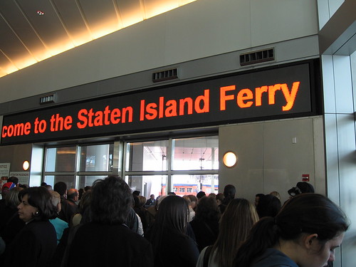 Manhattan terminal for the Staten Island Ferry