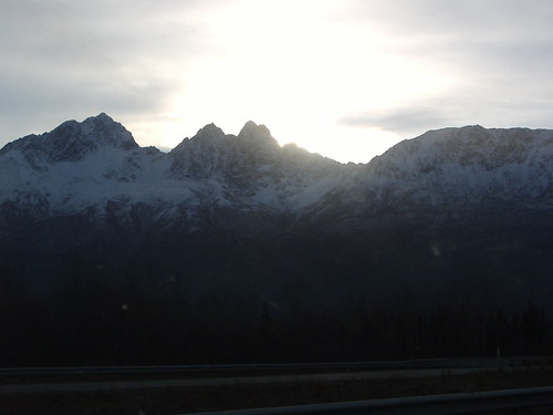 on the road to Anchorage