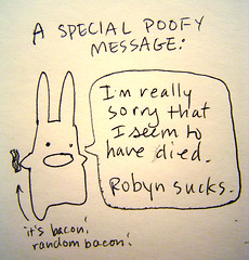 special poofy message