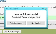 Yahoo! Mail Survey