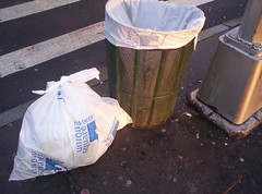 Trash Bags, Union Square Partnership, NYC