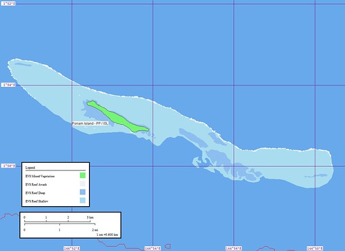 Ponam Island - Map