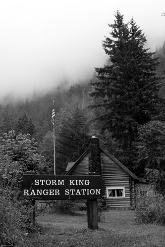 Storm King Ranger Station - well named