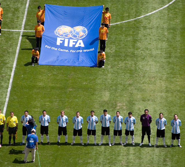 The Argentina Team - Nigeria vs Argentina - Football Gold Medal Match ...