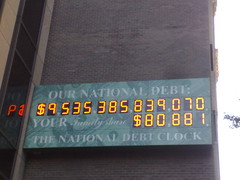 National Debt Clock New York