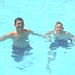 Ibiza - Dan shows Rob how to swim