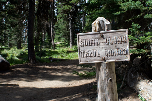 South climb trail starts here