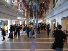 Main Hallway, people wandering about