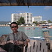 Ibiza - Relaxing in front of the hotel