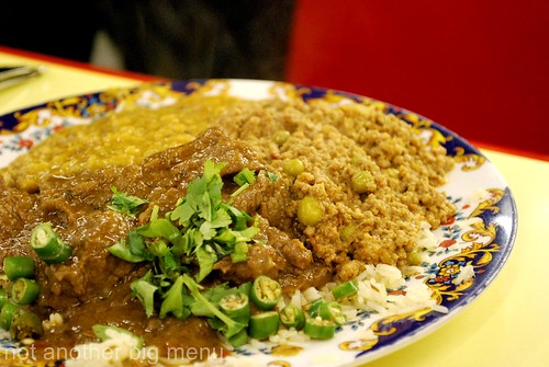 This'n'That, Manchester - Keema curry and rice