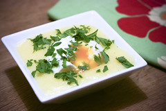 Poached Egg with Polenta