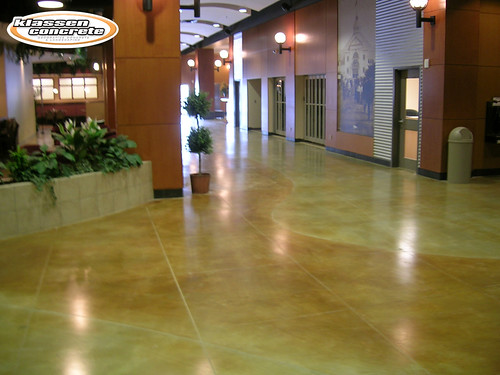 concrete staining. Acid staining is a method of