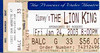 The Lion King - January 24, 2003