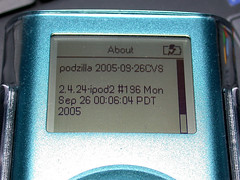 iPod Linux on my mini 2G