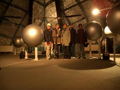 Dalam Atomium, Bruparck, Brussels, Belgium