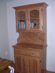 The hutch we bought with wedding gift money