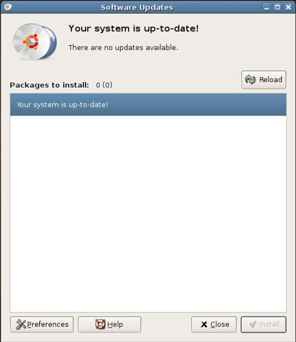 Ubuntu Update Manager