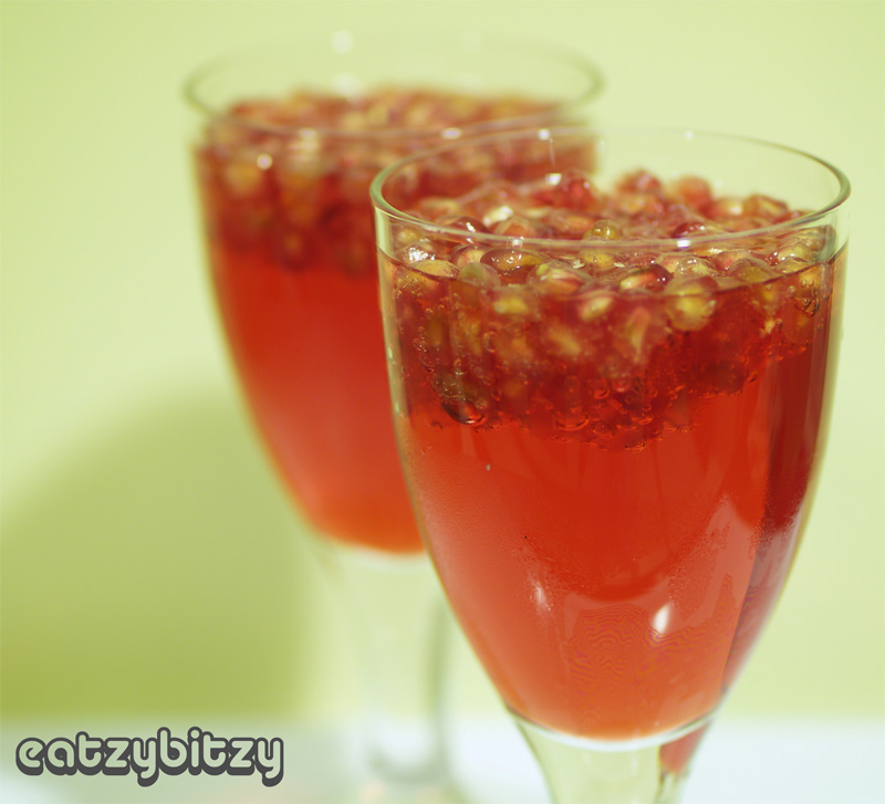 Pomegranate Cranberry Spritz