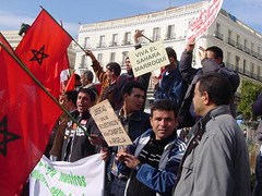 manifestación pro sahara marroquí