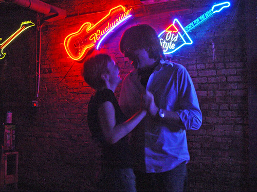 Rebecca and Trey dancing at Carol's