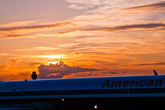 Sunset over America