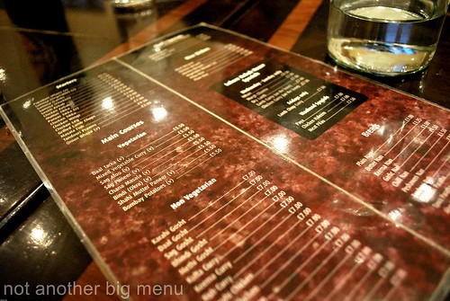 Lahore menu