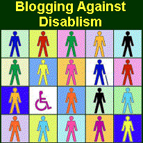 matrix of 16 standard-male-type icon people, standing, sitting in wheelchair, with cane