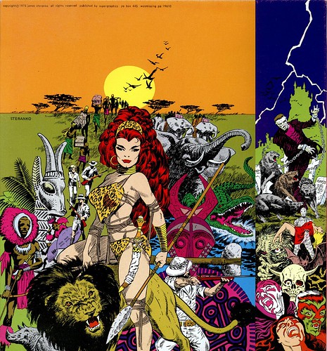 Steranko Comic Collector cover 2