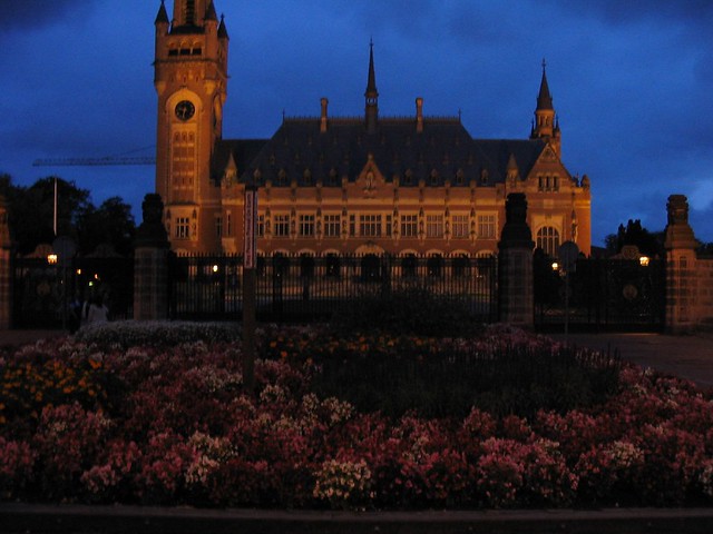 icj the peace palace in the hague in which icj is located taken in the ...