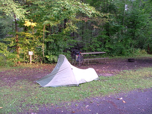 first (and last) legitimate campground