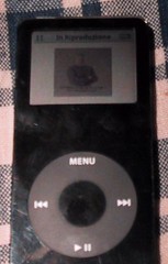 Podcast image expanded on Ipod