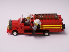 Old-fashioned Fire Truck