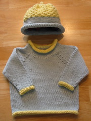 Baby Sweater & Hat