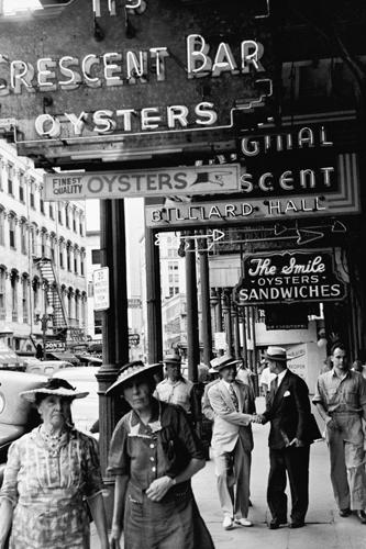 New Orleans Oyster restaurants, 1946.