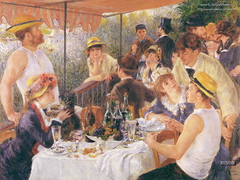 Almuerzo en el partido de Canotaje (1880- 81), de Renoir