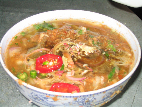 laksa asam. The Laksa there was one of the