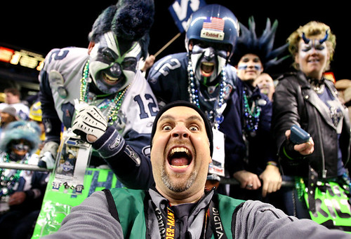 Me and Seahawks Superfans