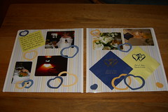 Wedding Reception Scrapbook -- Spread 3