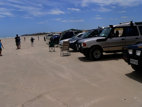 Cars at Silver Sands