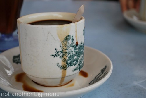 MJ Cafe traditional white kopi